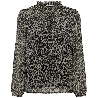 ONLY Damen Onlditsy L/S Blouse WVN Noos Bluse, Black 2, XL EU