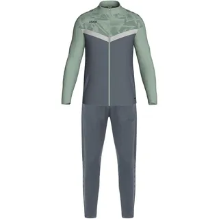 Jako Unisex Polyesteranzug Iconic, anthra light/mintgrün/soft grey, M