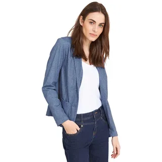 Street One Damen Melange Blazer dahlia blue 42