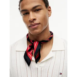 Tommy Hilfiger Halstuch "TH NAUTICAL SILK SCARF", space blau