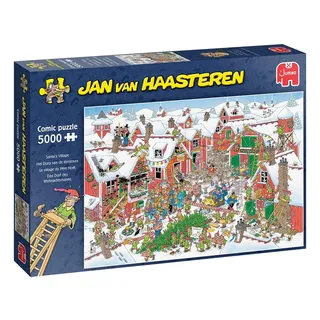 JUMBO Spiele Jan van Haasteren Santa's Village 5000 Teile)