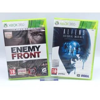 Enemy Front + Aliens: Colonial Marines Bundle - Xbox 360 - Neu & Sealed Deutsch