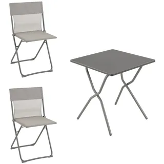 Lafuma Balcony Balkonmöbel-Set 3tlg. Batyline/Stahl Klappbar