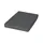 Spannbettlaken Jersey-Elasthan 100 x 200 cm grau