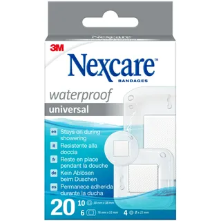 3M Nexcare Pflaster Waterproof Universal 20 St.