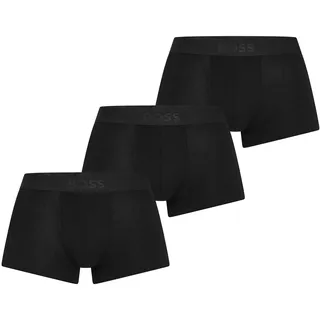 Boss Trunk Boxershorts schwarz M 3er Pack