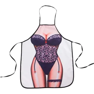EQLEF® Kitchen Sexy Schutzblech Lustiges Kreative Schürzen für Frauen (Frauen)