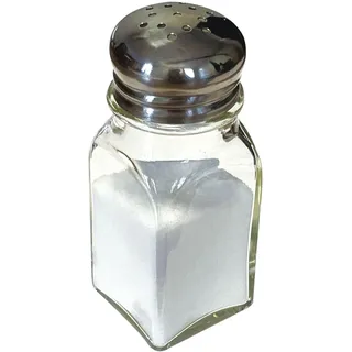 Ibili 755100 Pfefferkrug / Salzstreuer groß , Transparent - 3,7 x 3,7 x 10 cm