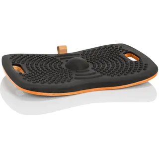 hjh OFFICE 830041 Balance Board ACTIV Holz Wackelbrett mit PU-Schaum, Fitness Balancierbrett für Arbeiten im Stehen