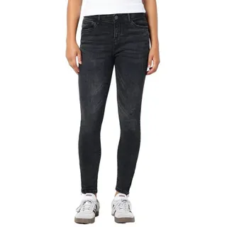 Noisy May Nmkimmy Nw Ank Dart Az160dg Noos Jeans, Dark Grey Denim, 25W / 30L EU