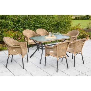 Merxx Ravenna Set 7-tlg. Beige