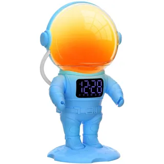 Tageslichtwecker Sonnenaufgang Lichtwecker Wecker mit Licht, Sunrise Wake Up, Smart Bluetooth Lautsprecher, 30 White Noise,Timer,Dual Alarm, Dimmbare Nachtlicht mit Farbewechel für Erwachsene & Kinder