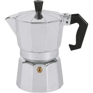Krüger Espressokocher 3 Tassen Silber