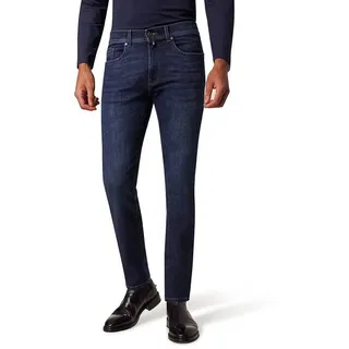 Pierre Cardin 5-Pocket-Jeans »PC-Lyon«, aus Baumwolldenim-Mix mit Stretch Pierre Cardin dark blue used mustache