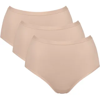 SLOGGI GO Daily Cotton Highwaist 3p Beige, XL