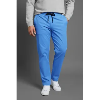 Schlupfhose MAN'S WORLD, Herren, Gr. 32, N + U Gr, blau, Web, Obermaterial: 98% Baumwolle, 2% Elasthan, unifarben, regular fit lang, Hosen Schlupfhose, perfekter Schnitt für Große Größen