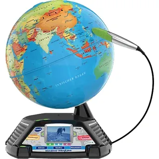 Vtech Interaktiver Videoglobus bunt