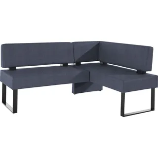 OTTO home home "Oliver mit Metallgestell, Küchenbank", verschiedene Bezüge Cord Esszimmerbank OTTOs Choice, dunkelblau (capulet 4010), schwarz),