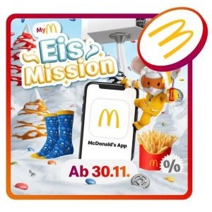McDonalds &#8220;Eis Mission&#8221; Game &#8211; Gutscheine holen (ab 30.11. um 9 Uhr)