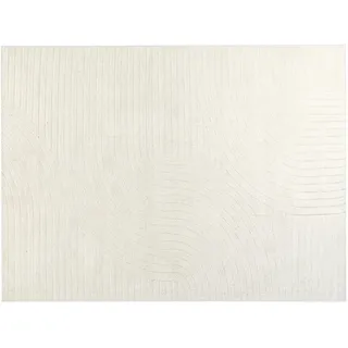 Beliani Kurzflor-Teppich Beige 300/400 cm Dagari , Textil , Rechteckig , 300x400 cm , Teppiche und Böden, Teppiche