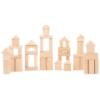 Small Foot Company Holzbausteine Natur 50er-Pack im Beutel (11396)