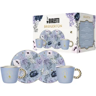 Bialetti Espressotasse 0,08 l Blau 2 St.