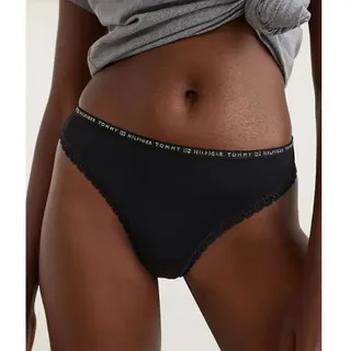 Tommy Hilfiger Uw0uw02824 Tanga - Black - XL