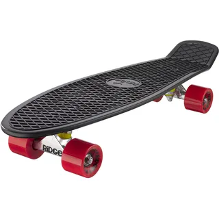 Ridge PB-27-Black-Red Skateboard, Black/Red, 69 cm