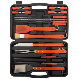 Innovagoods Grillbesteck-set 18 Stücke - Black - One Size