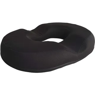 s sumex Rundes Kissen 43 x 34,5 cm Schwarz