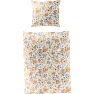 Jekatex MAYA bunt Mako-Satin 155 x 220 cm + 2 x 80 x 80 cm