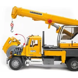 Bruder 02818 - Mack Granite Liebherr Kran-LKW 1:16