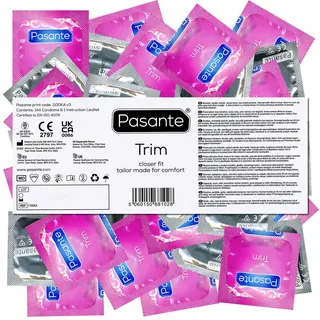 Pasante Trim Kondome 144 St transparent