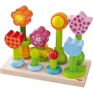 HABA Steckspiel Blumengarten Grün