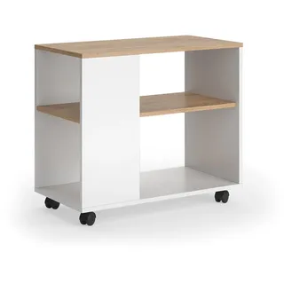 Vicco Couchtisch Marian, mit Rollen