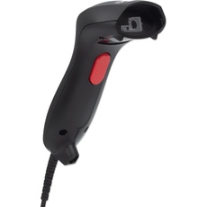 Bild 2D Handheld Barcode Scanner, USB-A, 250mm Scan Depth, Cable 1.5m, Max Ambient Light 100,000 lux (sunlight), Black, Three Year Warranty, Box - Barcode-Scanner Schwarz