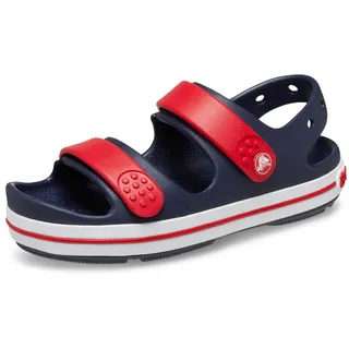 Crocs Unisex Kinder Crocband Cruiser Sandal K Sandalen, Navy/Varsity Red, 29/30 EU