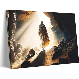 Jesus Leinwand-Kunst, christliches Poster, Druckbilder, Yesuchushan-34