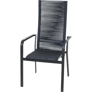 Siena Garden Carlton Dining Move Sessel 63 x 60 x 113 cm anthrazit 2 St.