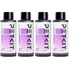 PETKIT Pura X Pura Max Selbstreinigende Katzentoilette Geruchsentferner-Nachfüllflüssigkeit (4 Flaschen)