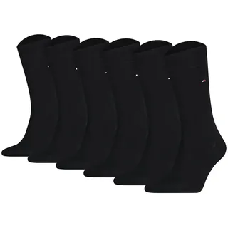 Tommy Hilfiger Socken 6er Pkg. Black