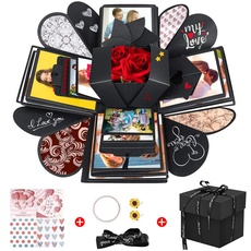 Baozun Überraschungsbox Kreative Explosionsbox DIY Geschenk Scrapbook und Foto-Album Geschenkbox als Geburtstagsgeschenk