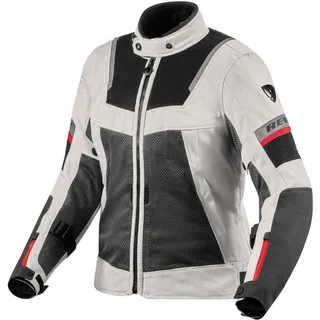 RevIt! Tornado 4 H2O Textiljacke Silber/Schwarz 36