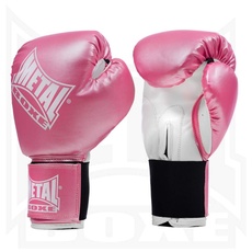 Metal Boxe Boxhandschuhe, Pink (Rose), 10 oz