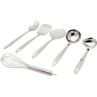 Krüger Kochbesteck-Set Edelstahl 6tlg. Silber