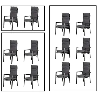 Gardissimo ONTARIO MOVE Alu Diningsessel Stapelsessel verstellbar