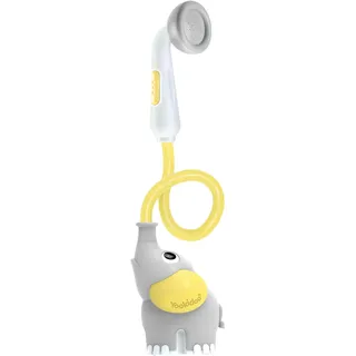 Yookidoo - Handbrause Elefant gelb – Spielzeug für Baby-Badewanne – Spiel für Bad und Dusche – Schlauch Sprinkler Spielzeug Baby – Geschenk für Babys von 0 bis 2 Jahren