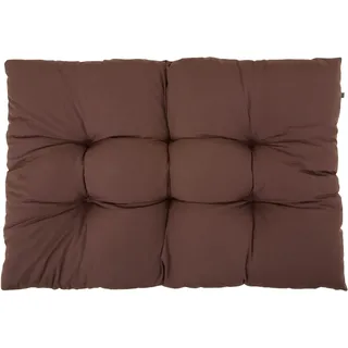 PATIO Palettenkissen 120 x 80 braun Termi Sitzkissen Palettenmöbel Outdoor dick gepolstert gesteppt