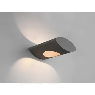 Trio LED Außenwandleuchte Katun - Schwarz