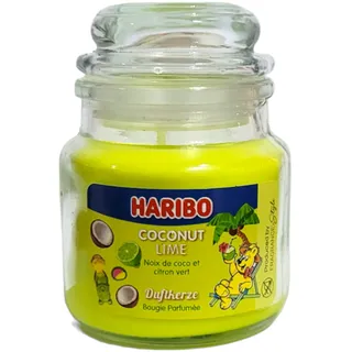 Haribo All Year Duftkerze Coconut Lime 85g